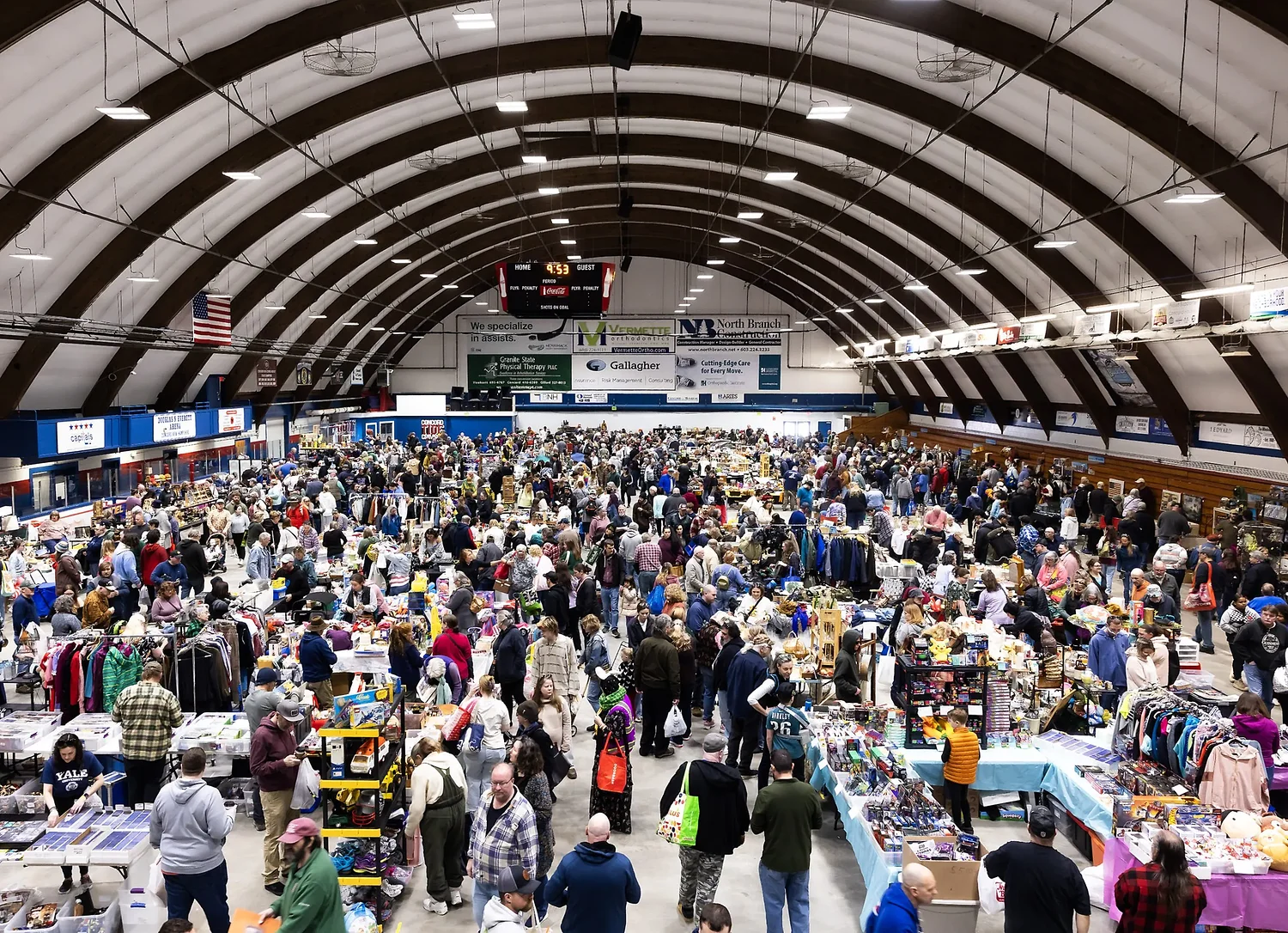 Concord's Giant Indoor Yard Sale hooks customers with low prices and unique finds