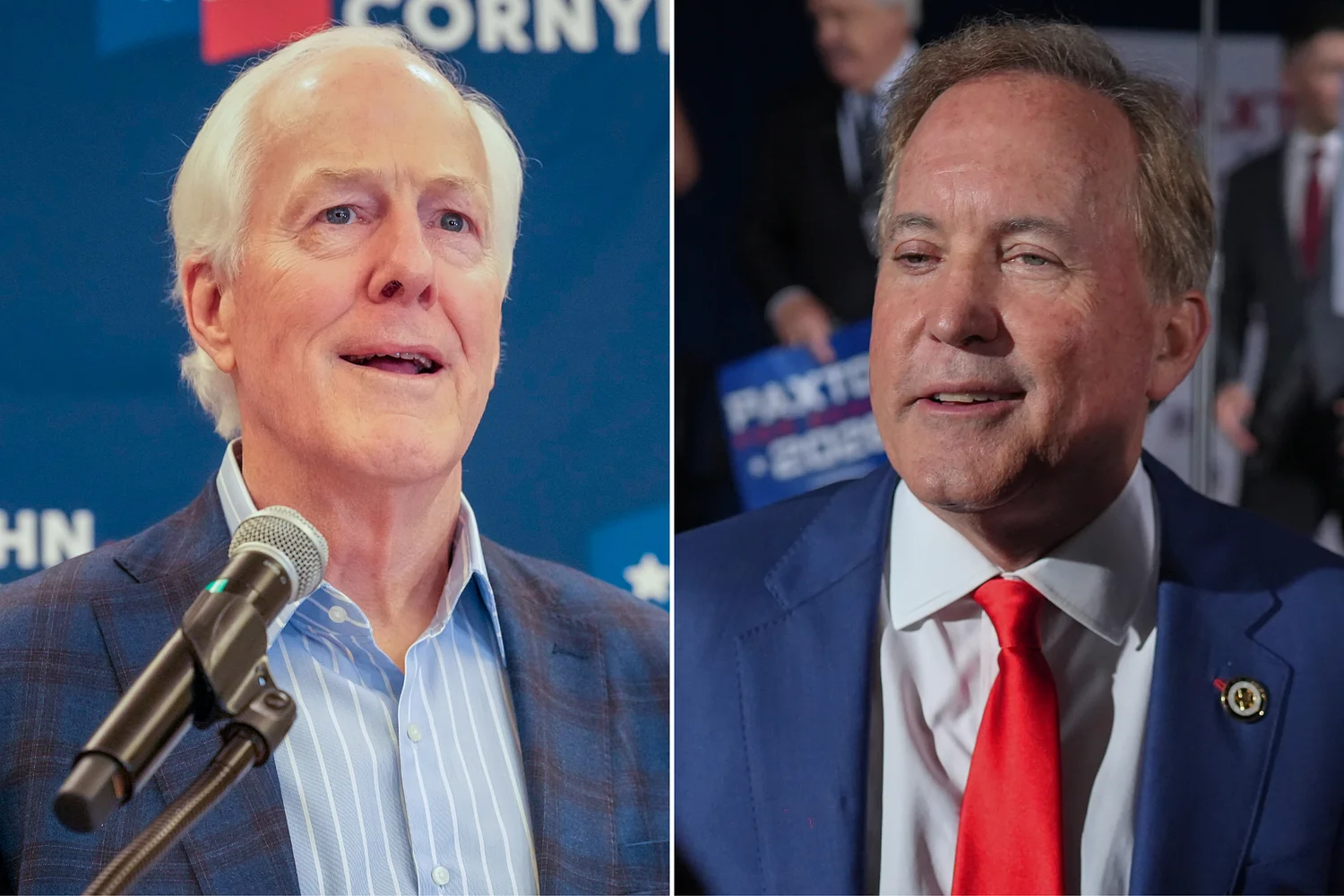 John Cornyn, Ken Paxton neck and neck with early voting in major counties