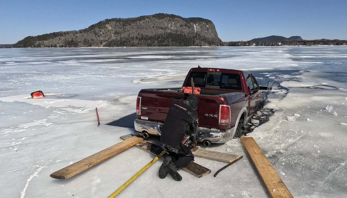 So you sank your car in a Maine lake. Now what?