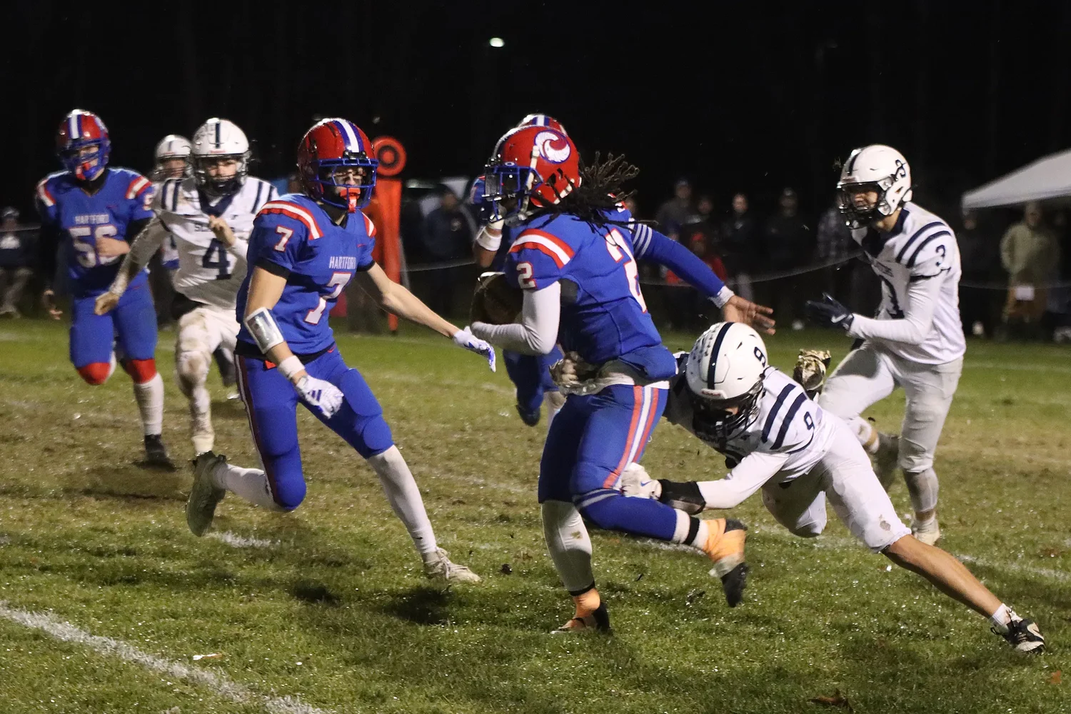 Hartford’s hopes for undefeated season end in semifinal