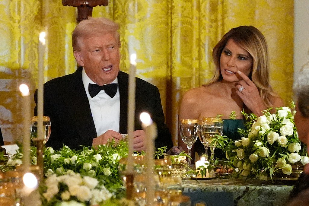 Melania Trump and Usha Vance are making an early holiday visit with North Carolina military families