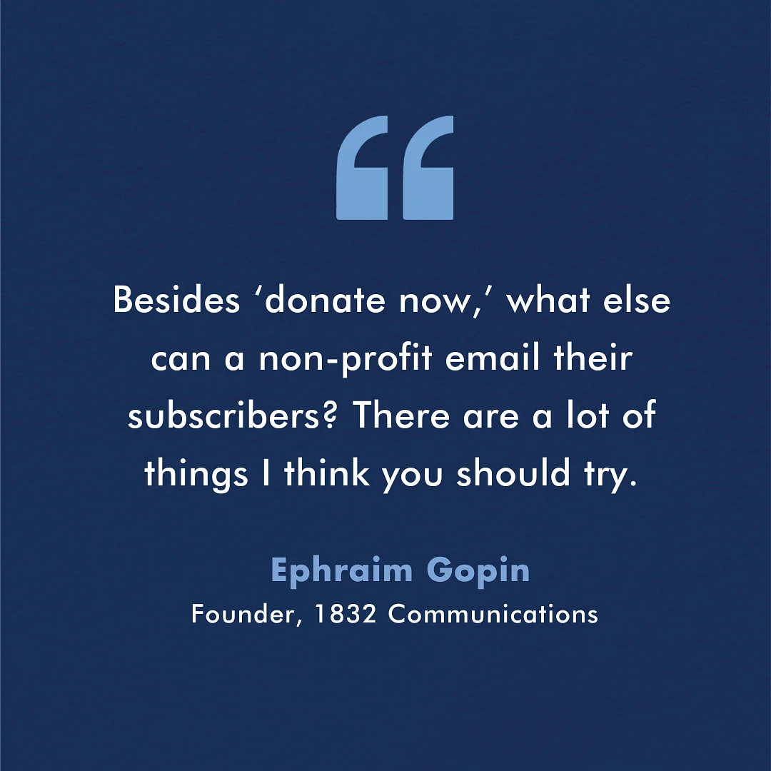 Eight Engaging Content Ideas For Non-Profits That Aren’t Fundraising Asks