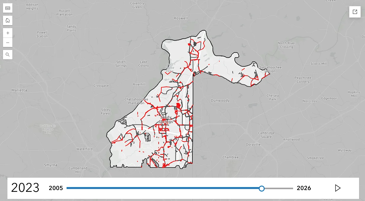 Sandy Springs officials look at ways to speed up construction of new sidewalks, paths