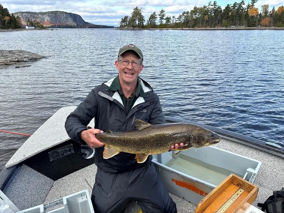 Lake trout research returns to Moosehead for a 2nd year
