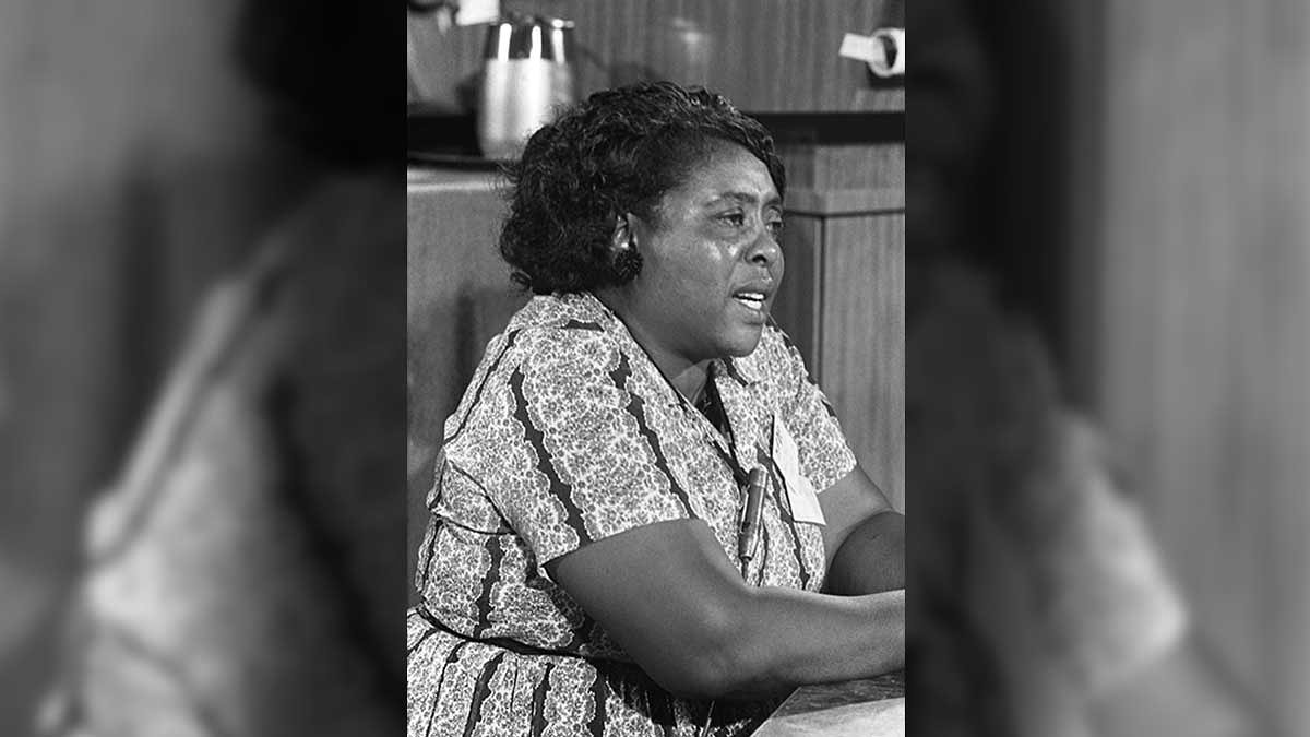 1964: Fannie Lou Hamer testifies at DNC