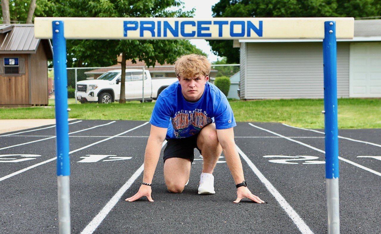 Staying in track pays off for Princeton’s Casey Etheridge: 2026 BCR Male Track & Field Athlete Of The Year