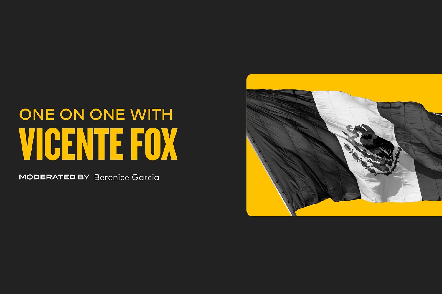 Watch: Virtual one-on-one interview with Vicente Fox for Texas Tribune Festival