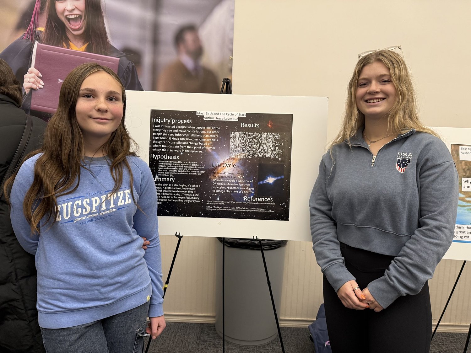 FPU students mentor Jaffrey Grade School 4th and 5th graders in research projects