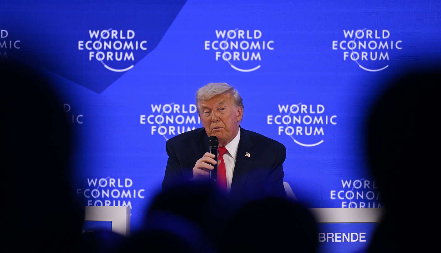 Trump to Hamas, at Davos: Disarm or 'be blown away'