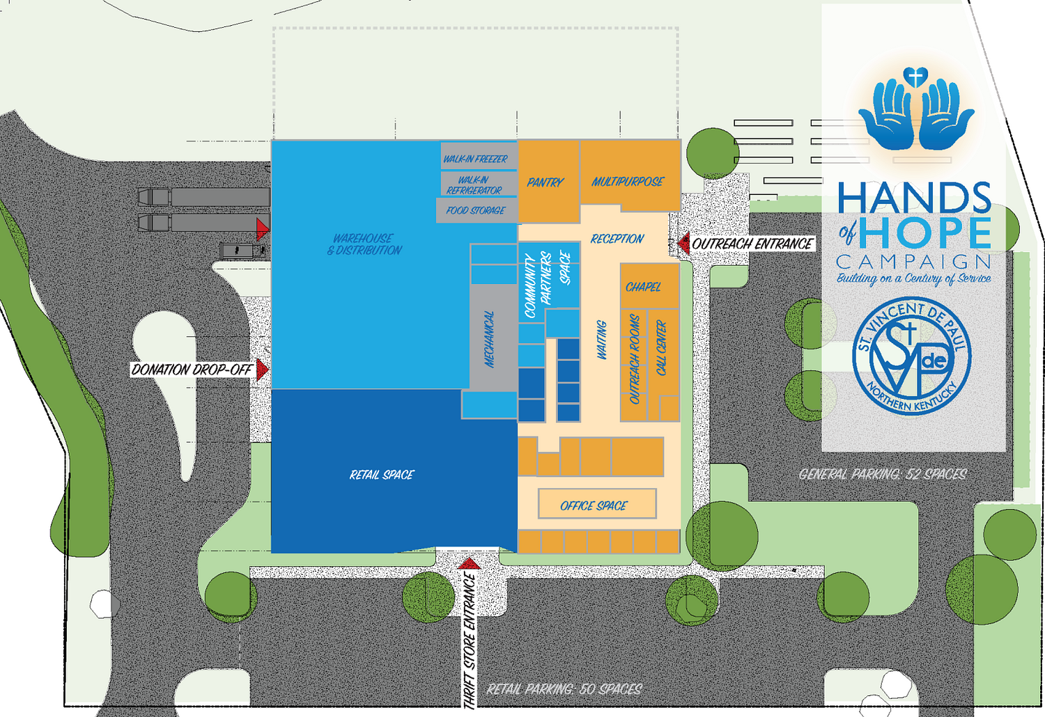 St. Vincent de Paul launches campaign for new building