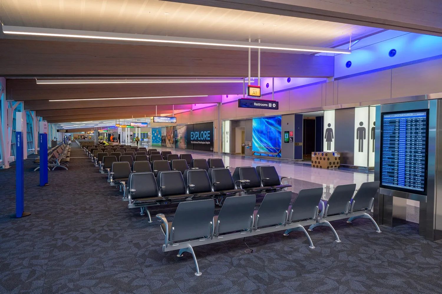 BWI’s $520M upgrade brings modern gates and faster baggage system
