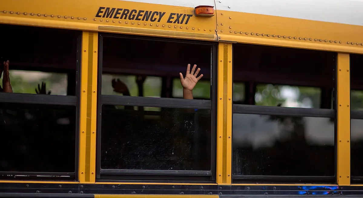 ICE agents leave Maine parking lot after reportedly watching kids board school bus