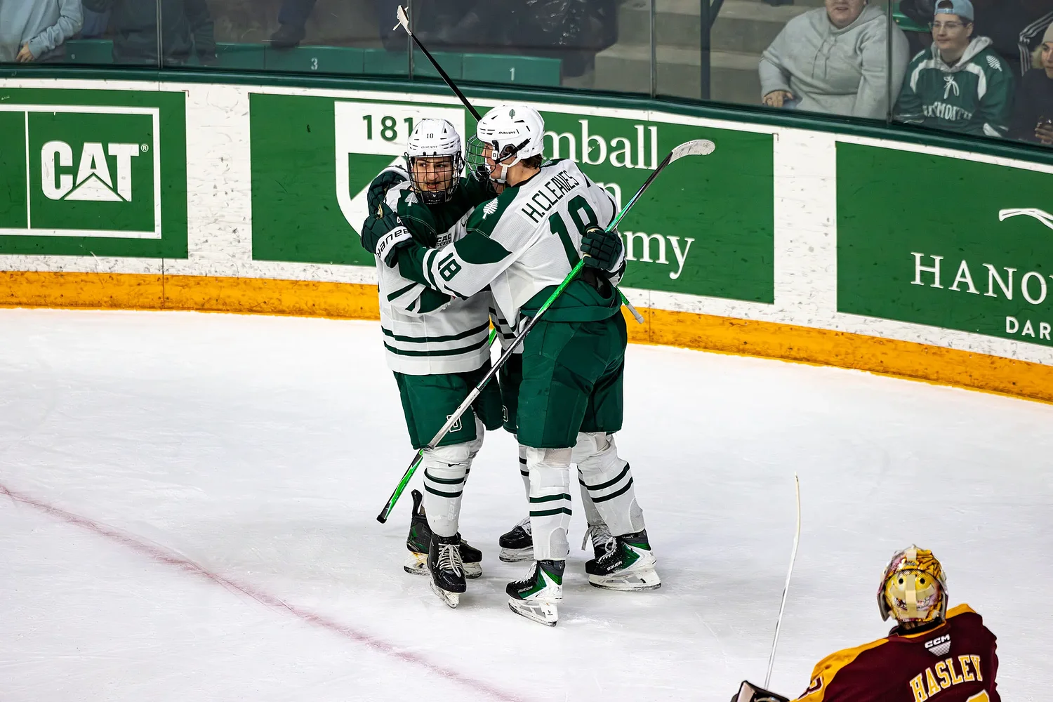 Dartmouth roundup: Men's hockey splits series with Arizona State in Ledyard Classic