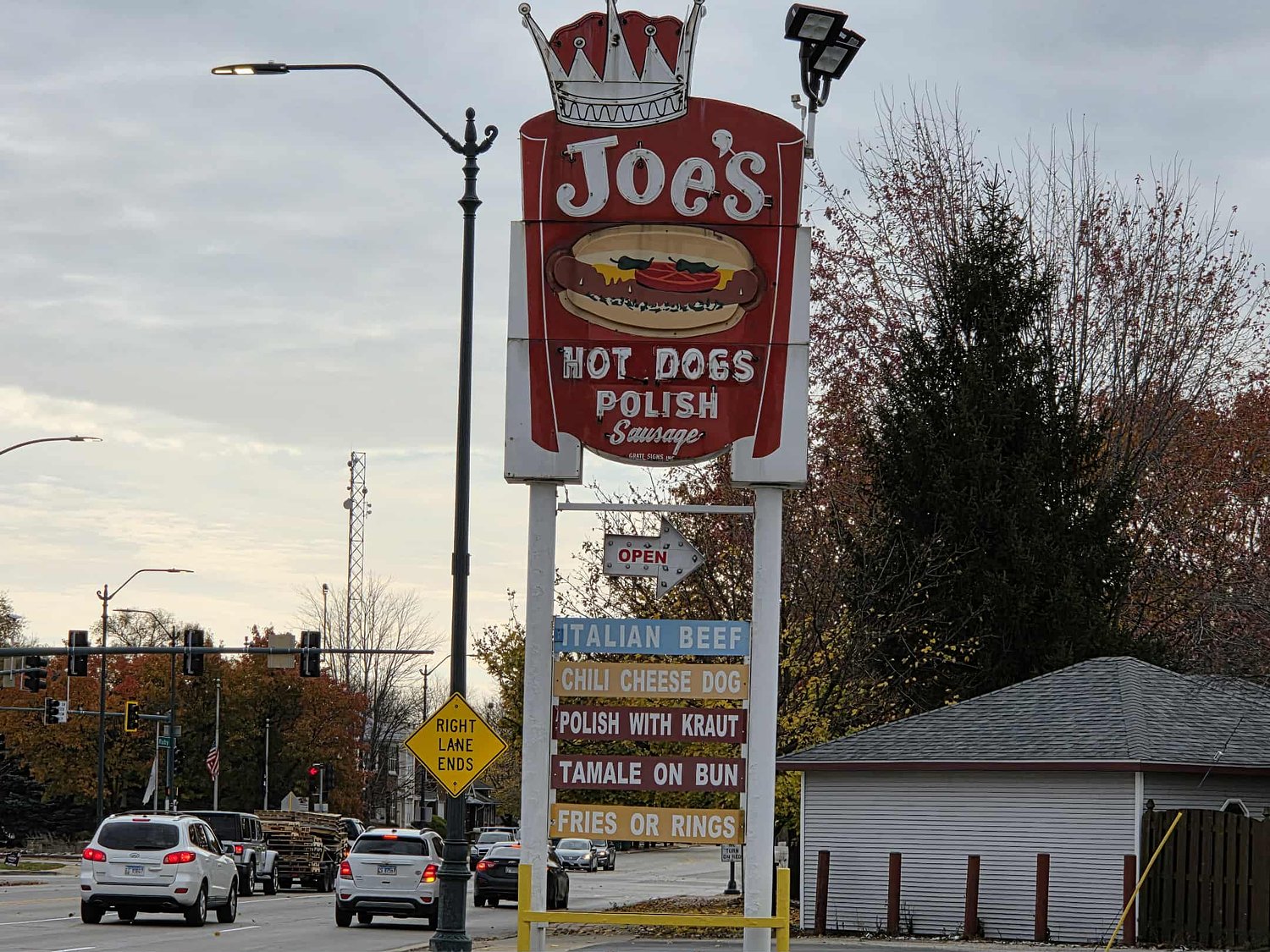 Joe’s Hot Dogs in Joliet for sale