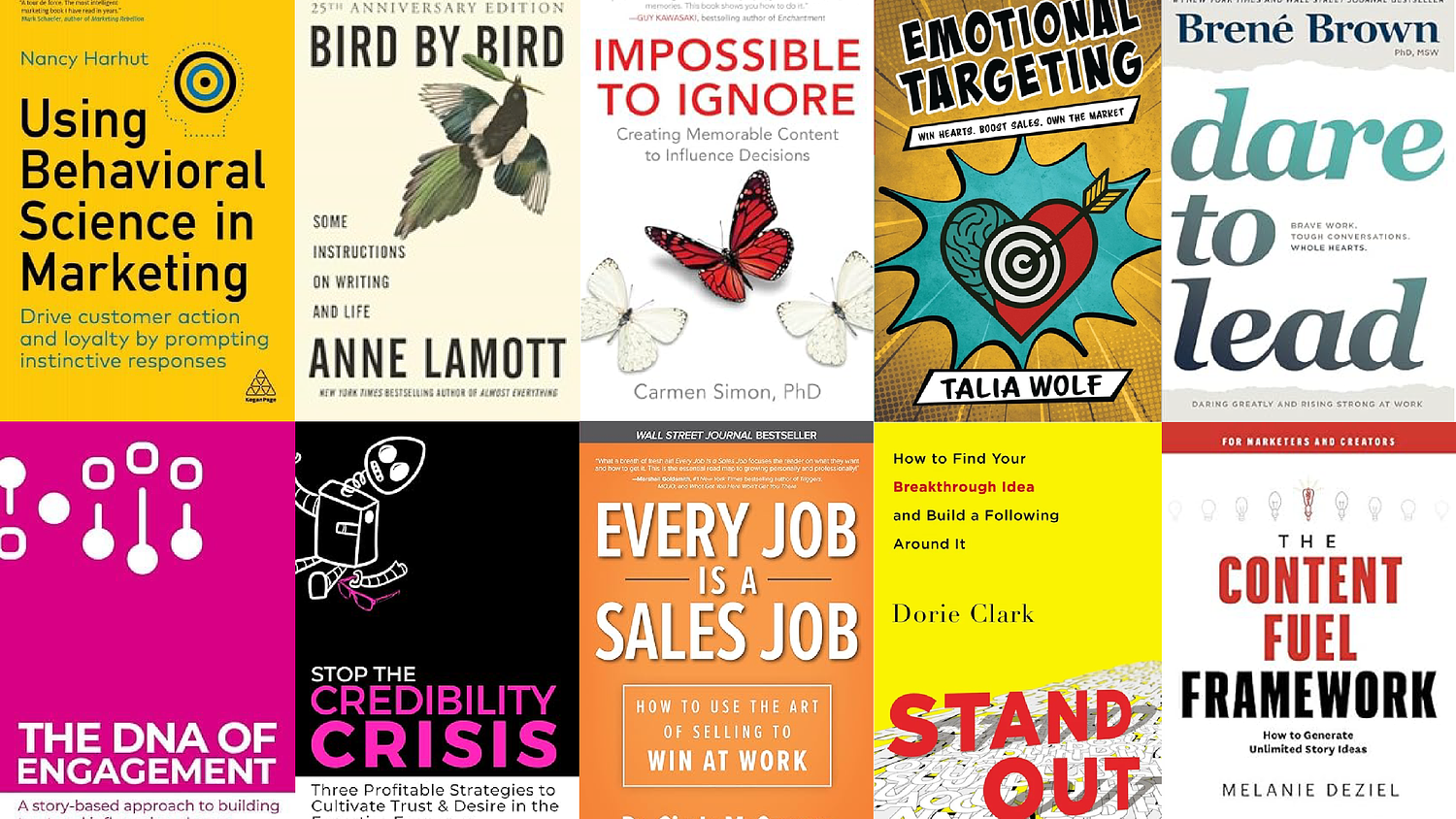 45 Must-Read Marketing Books (That Happen to be Written by Women)