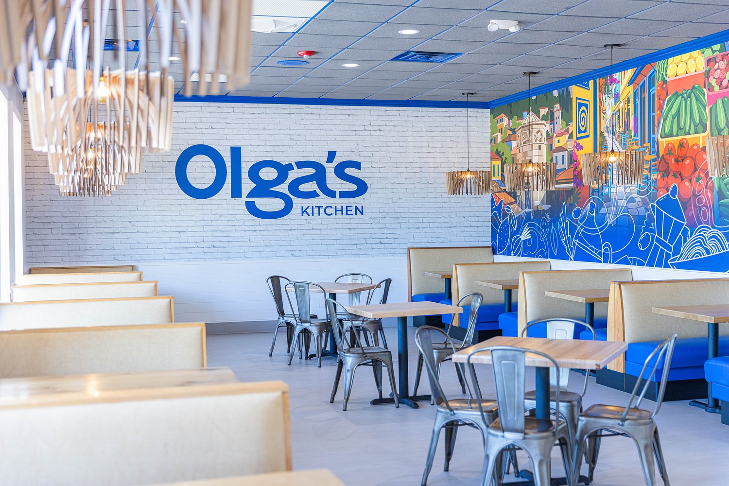 Olga’s Kitchen West Bloomfield gets modern Mediterranean makeover