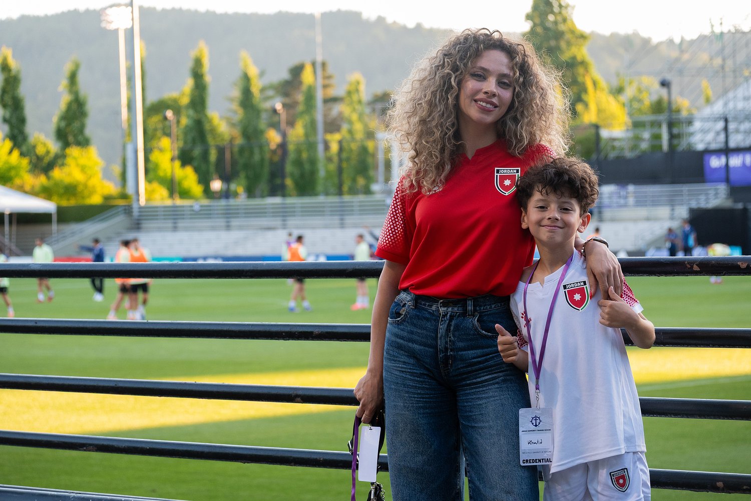 Jordanian community gathers as national team trains in Portland for World Cup