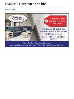DORSET Furniture for life