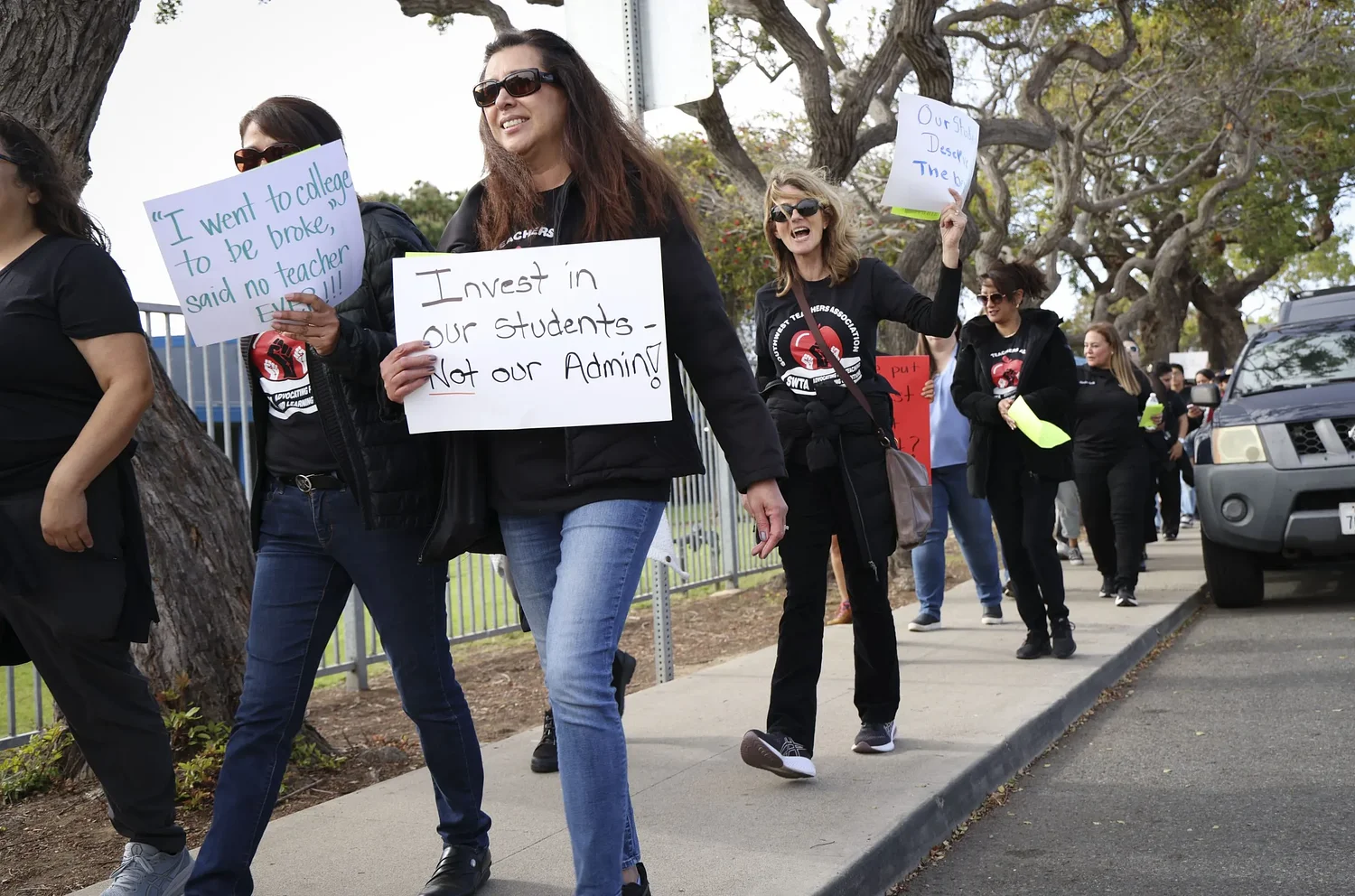 South Bay Union teachers fight for contract changes amid financial trouble, potential school closures