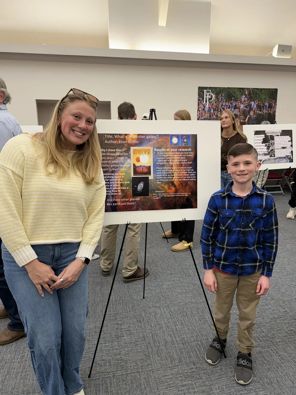 Local elementary students showcase student-led literacy and research programs