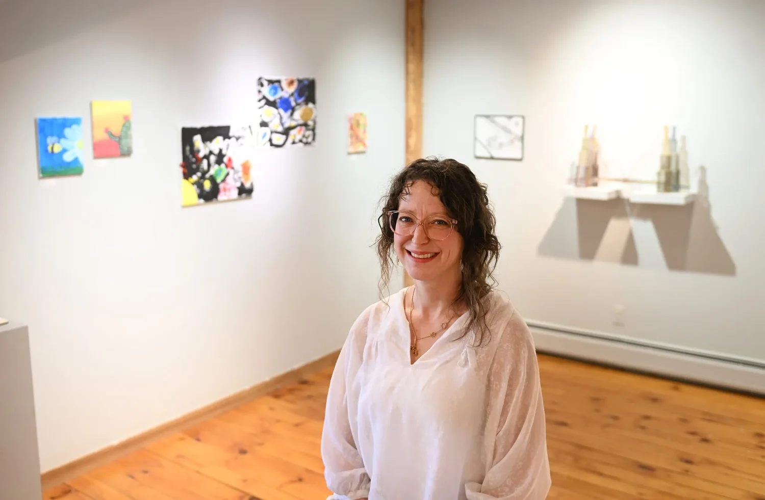 Signed, framed and delivered: Students experience the life of an artist at Salmon Falls Gallery in Buckland