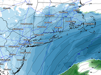 Blizzard conditions are expected as heavy snow arrives on Sunday. Here's how much is expected.