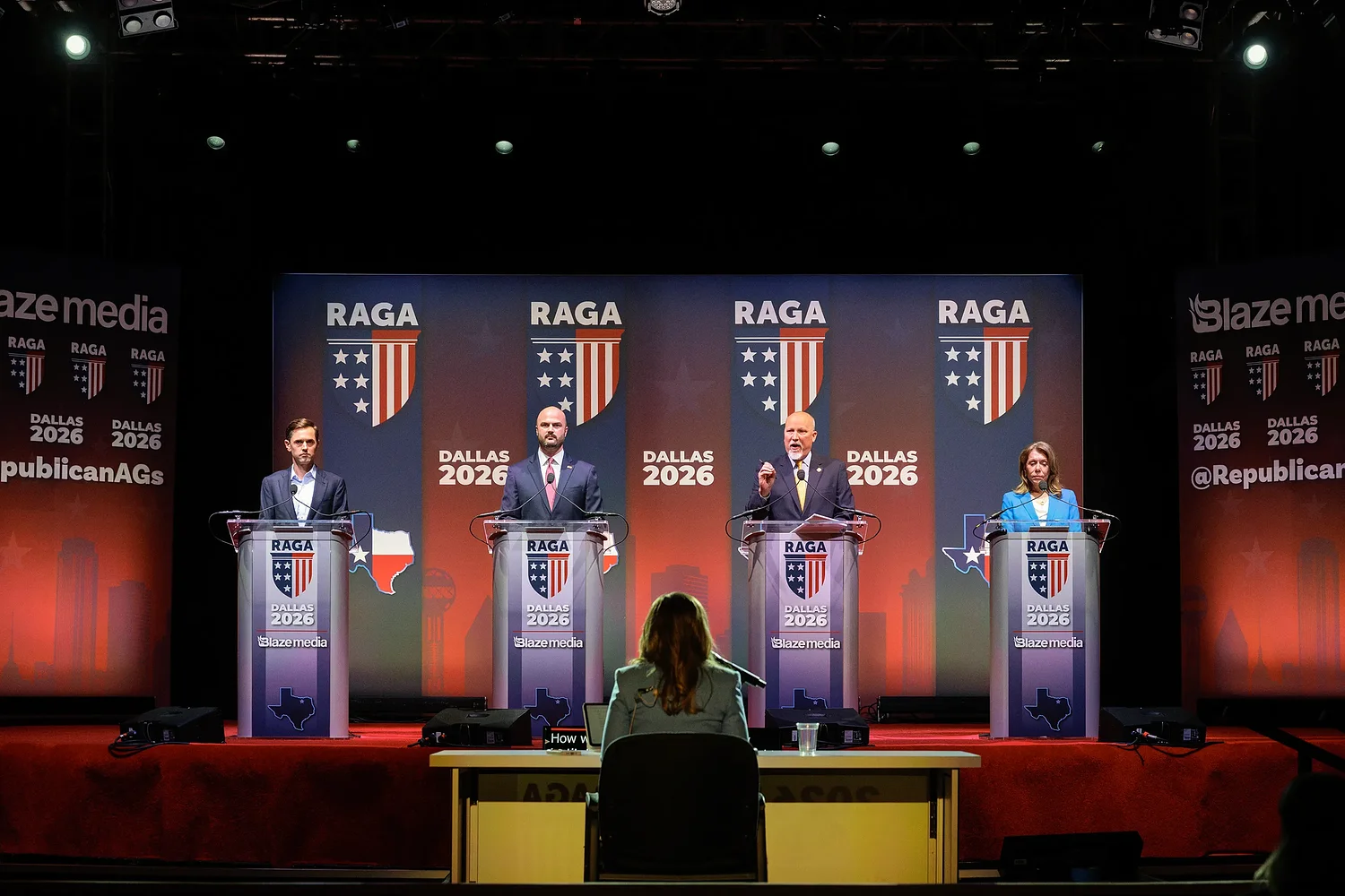 GOP attorney general candidates tout conservative bona fides at only debate in primary to succeed Ken Paxton
