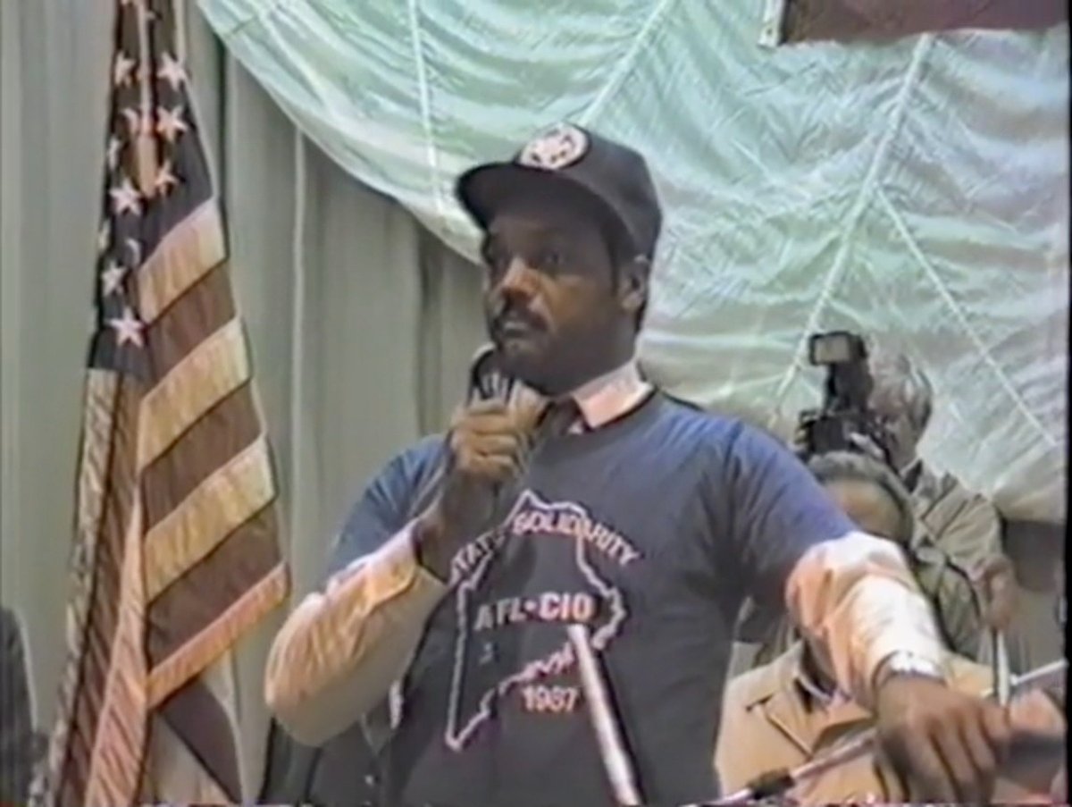 Nearly 40 years ago, Jesse Jackson rallied striking mill workers in rural Maine