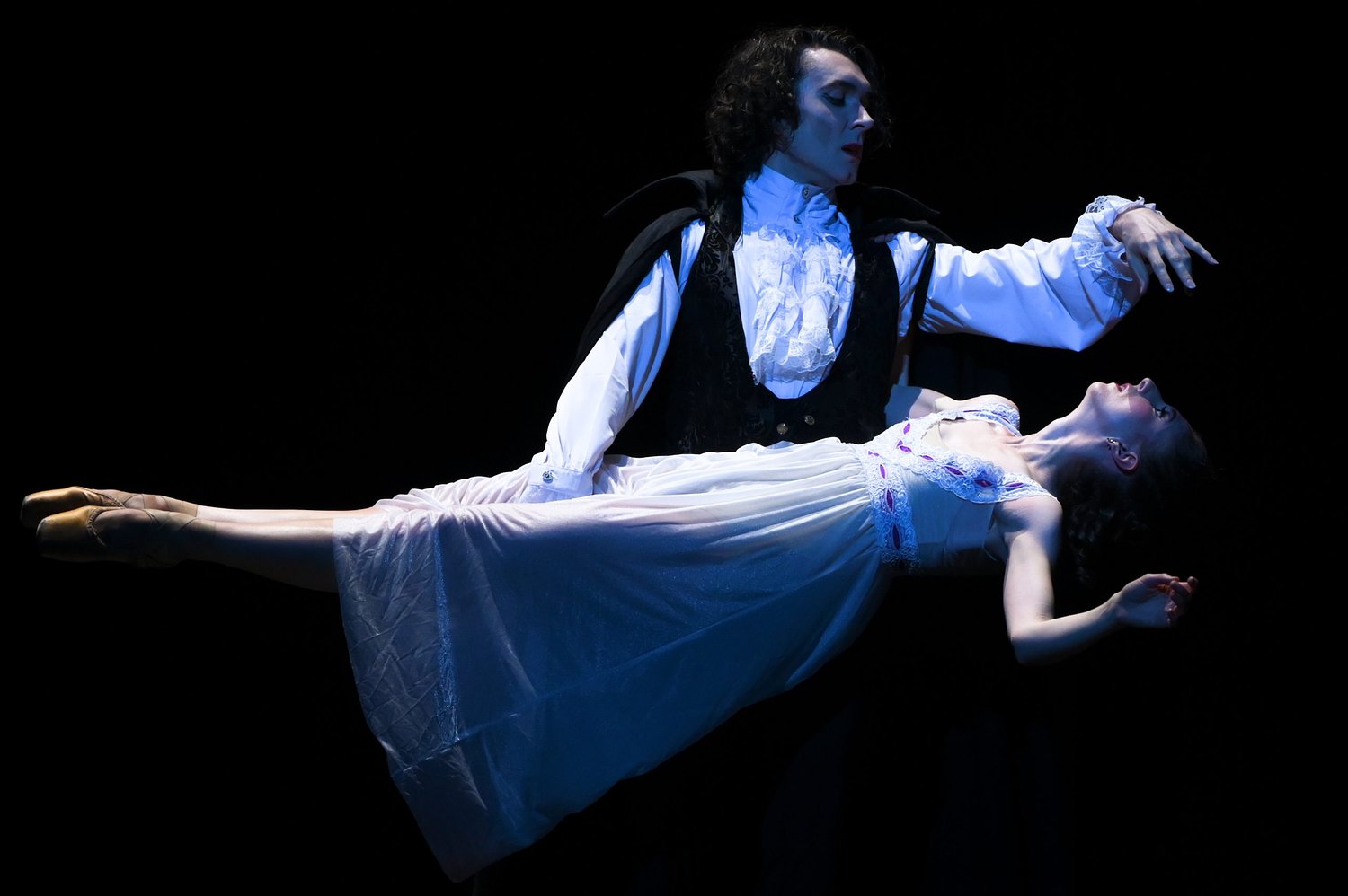 Elegance and danger at the ballet: Dracula prowls the stage