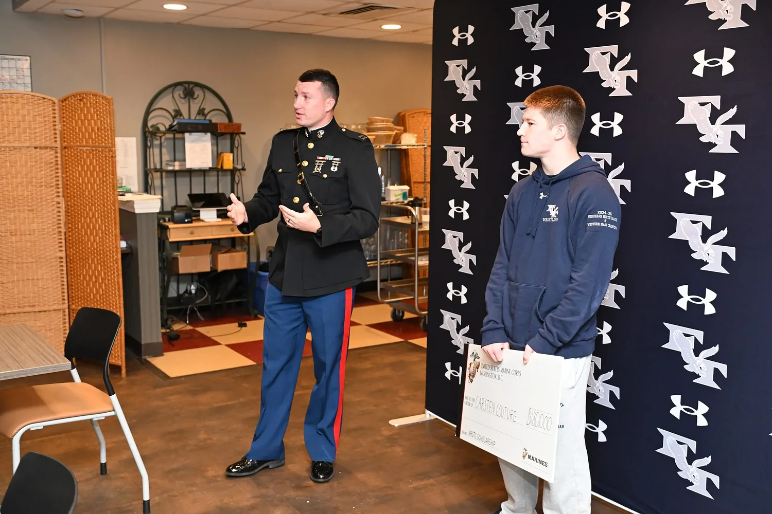 Franklin Tech student earns $180K Marine Corps scholarship