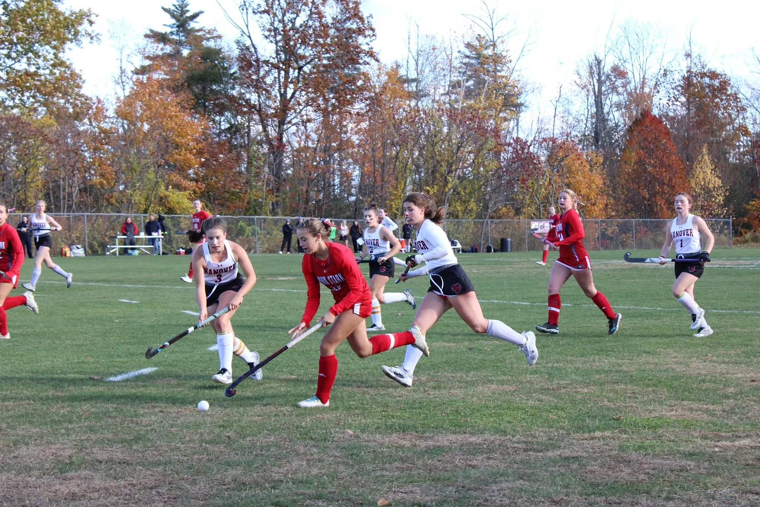 Worthen and Lawson lead John Stark to 2-0 win over Hanover in field hockey showdown
