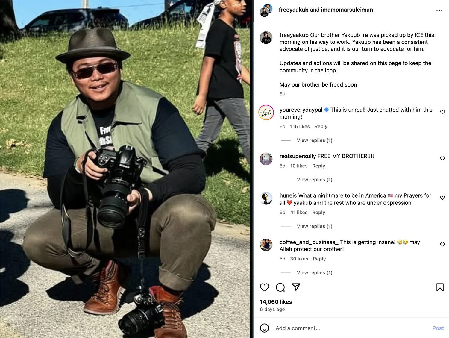 ICE detains another Dallas Muslim activist, a DACA recipient