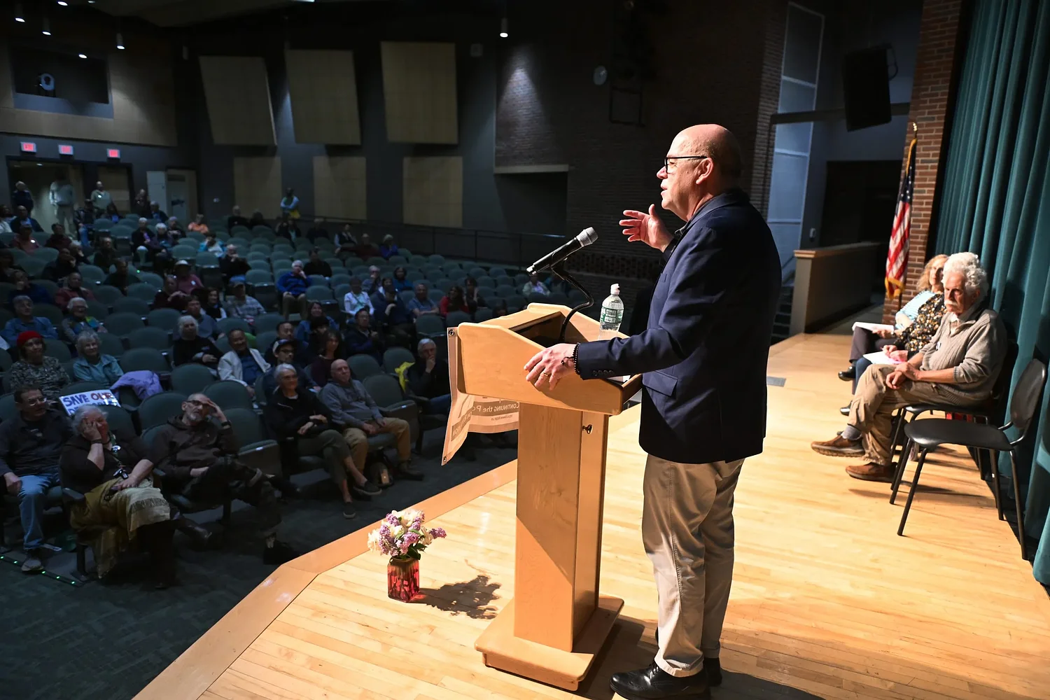 In Greenfield visit, McGovern talks affordability, immigration enforcement
