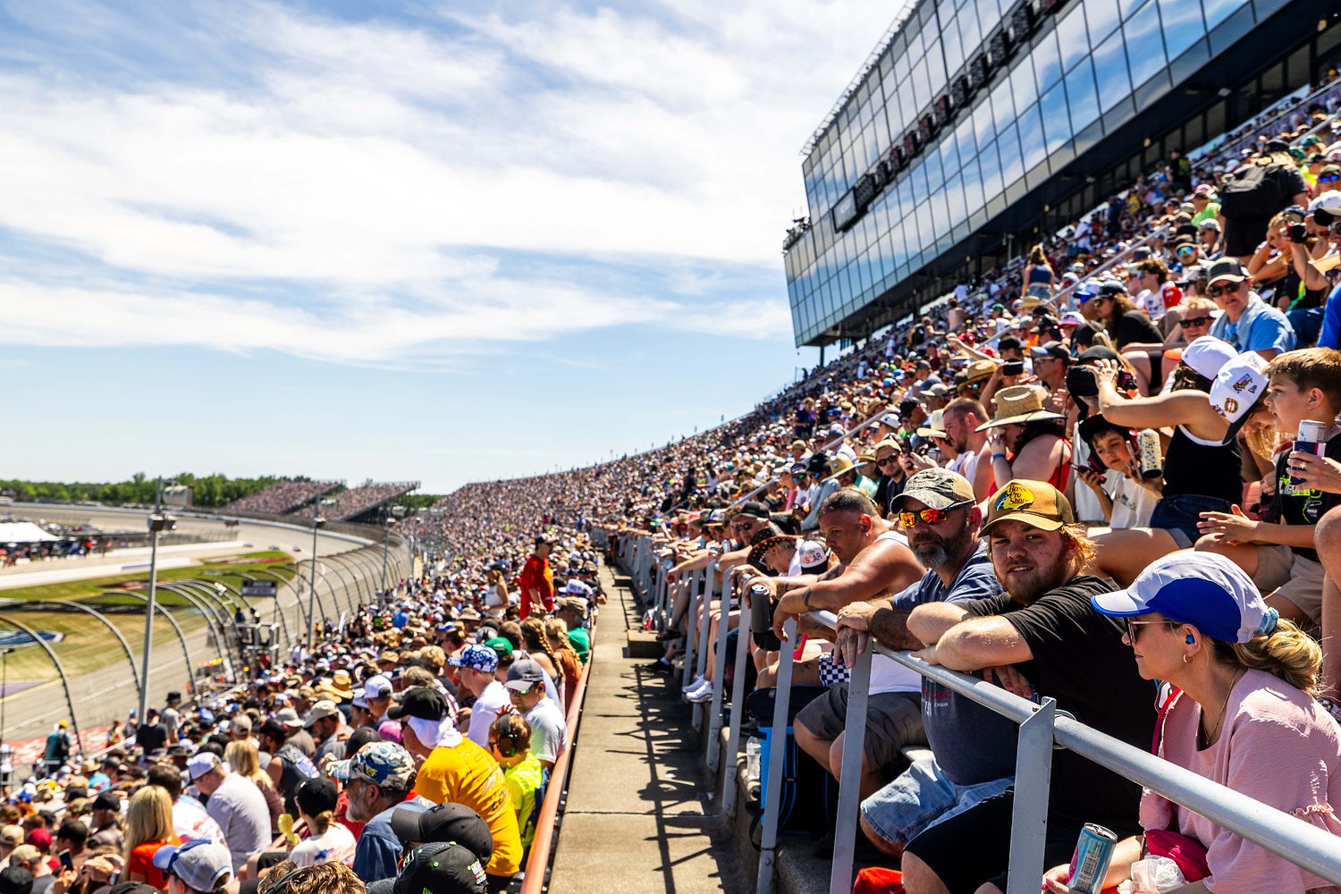 Tickets sold out for Michigan NASCAR race for first time in years