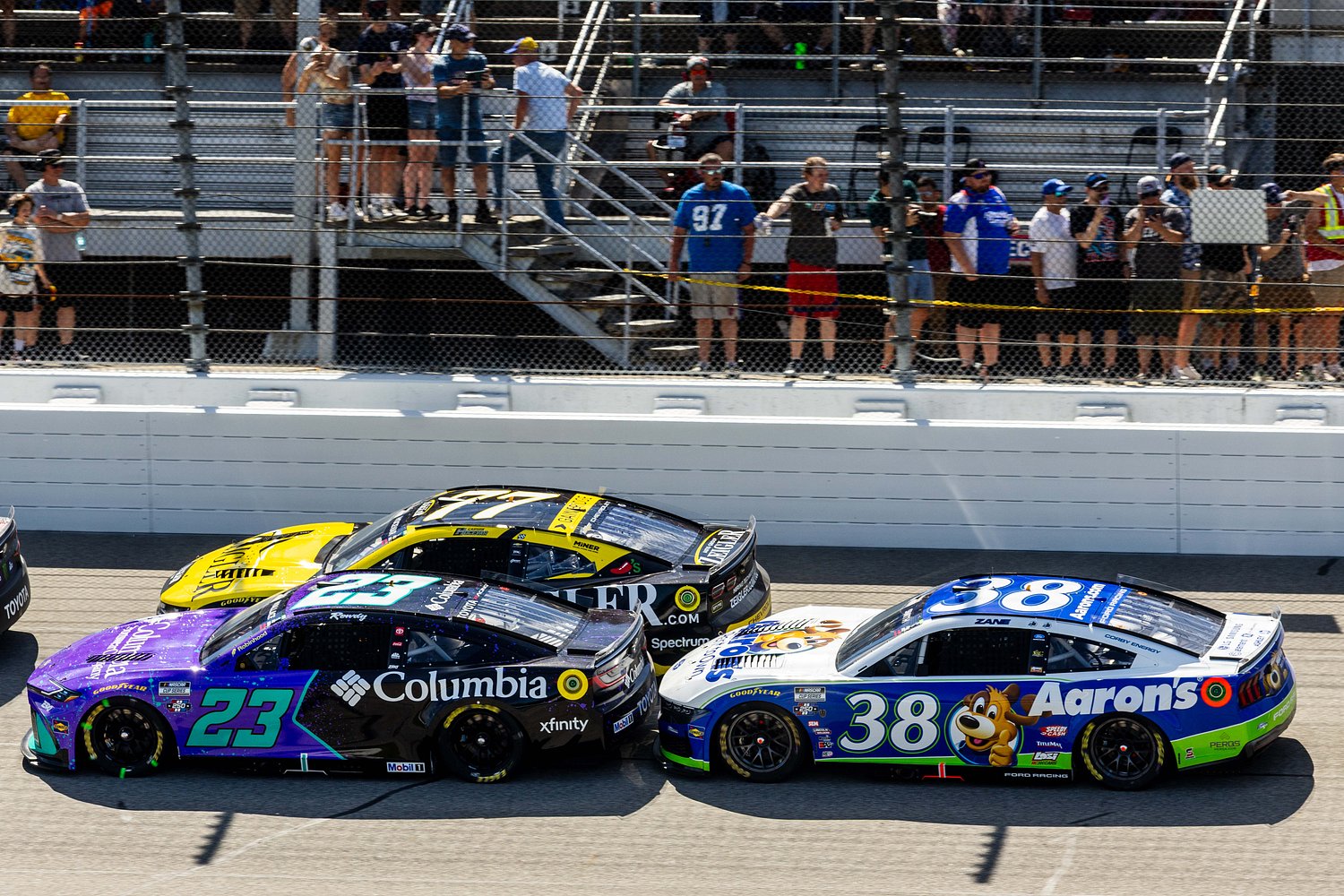 NASCAR champ rolls up to Ann Arbor ice cream shop ahead of FireKeepers weekend