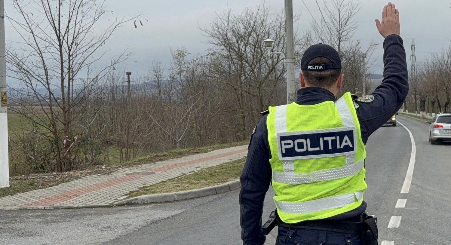 Circulație îngreunată la Copșa Mică: s-a stricat un TIR