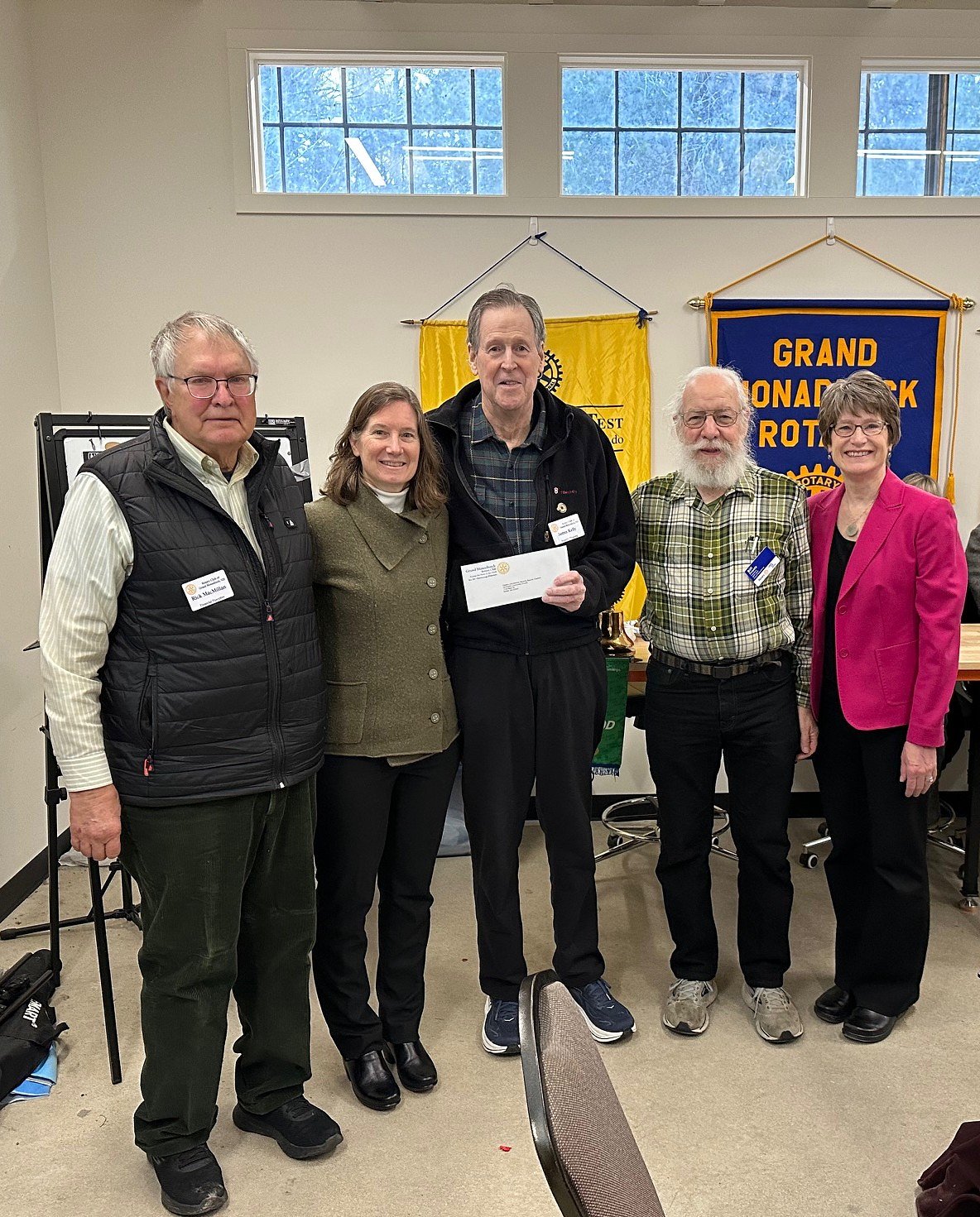 Grand Monadnock Rotary Club supports transitional shelters with $5000 donation