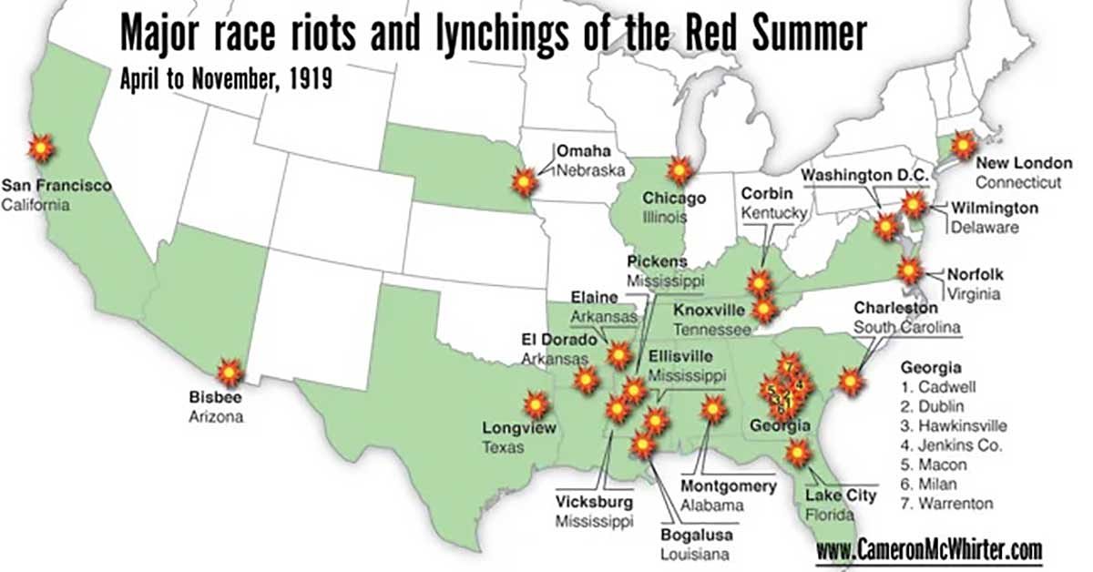 1919: Red Summer begins in D.C.