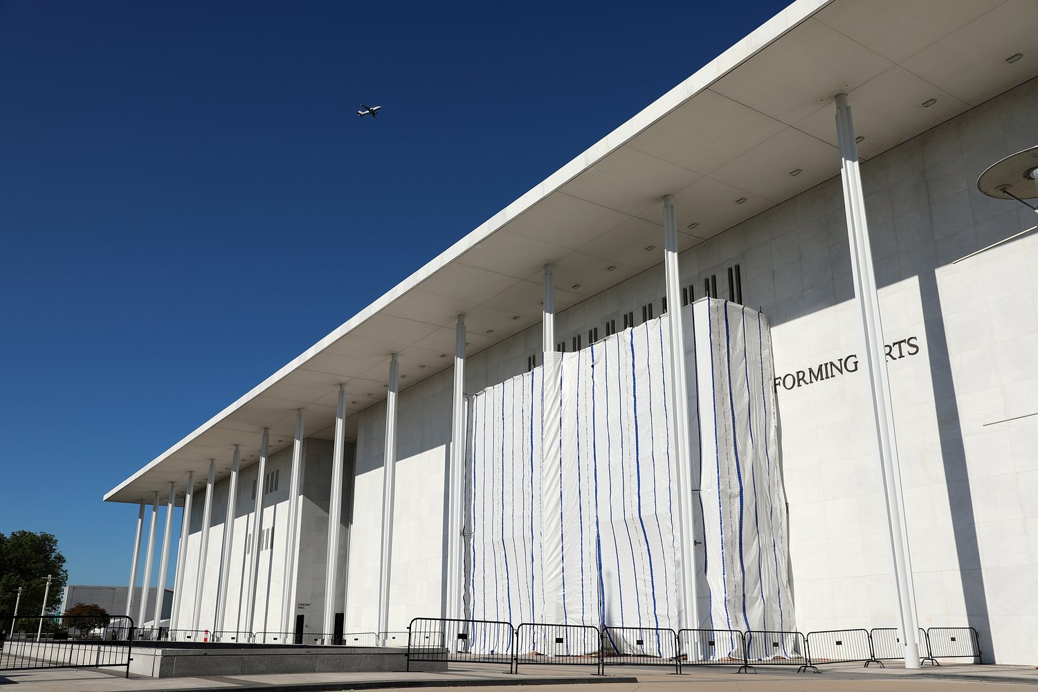 Trump’s name removed from Kennedy Center after court order