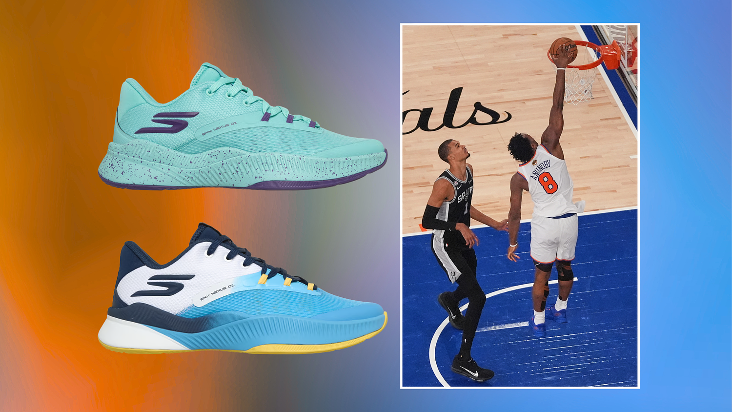 OG Anunoby’s go-to Skechers SKX Nexus sneaker is BOGO 50% off for a limited time