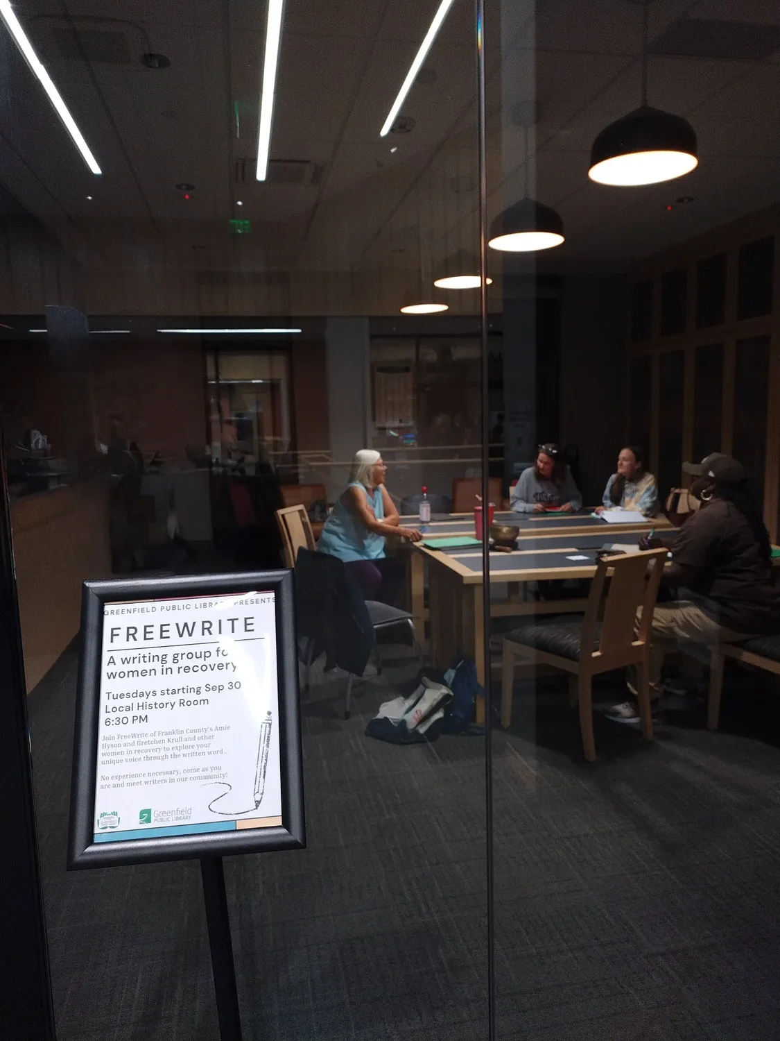 Finding freedom through writing: Greenfield writing workshop creates space for collective healing
