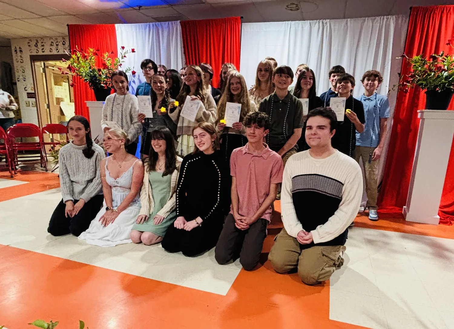 Great Brook inducts 21 students into  National Junior Honor Society