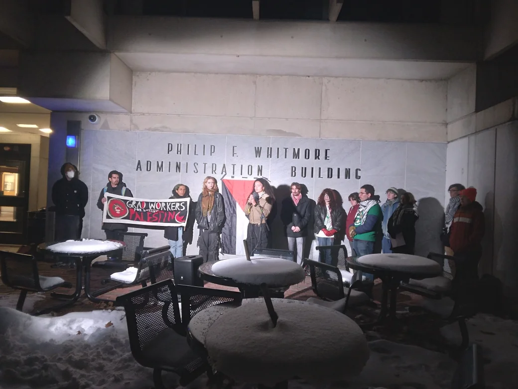 Student risks removal at UMass: Protesters say case shows repression of Palestinian advocacy