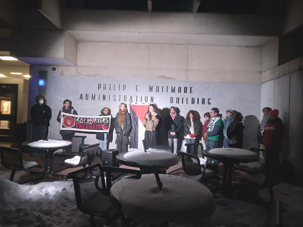 Student risks removal at UMass: Protesters say case shows repression of Palestinian advocacy