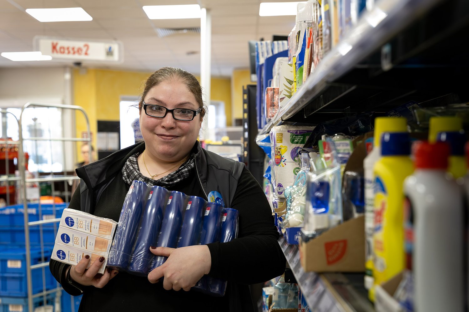 „Im CAP-Markt bin ich das Mädchen für alles“