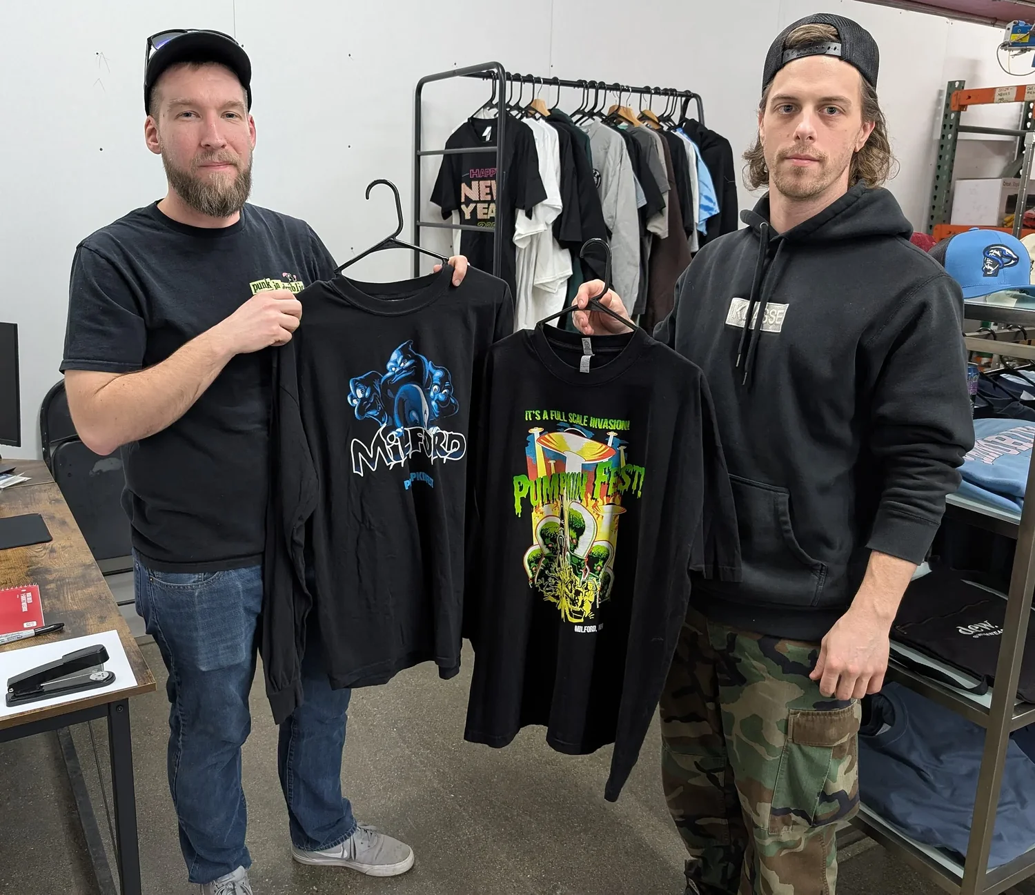 High school friends turn screen-printing passion into thriving Wilton business