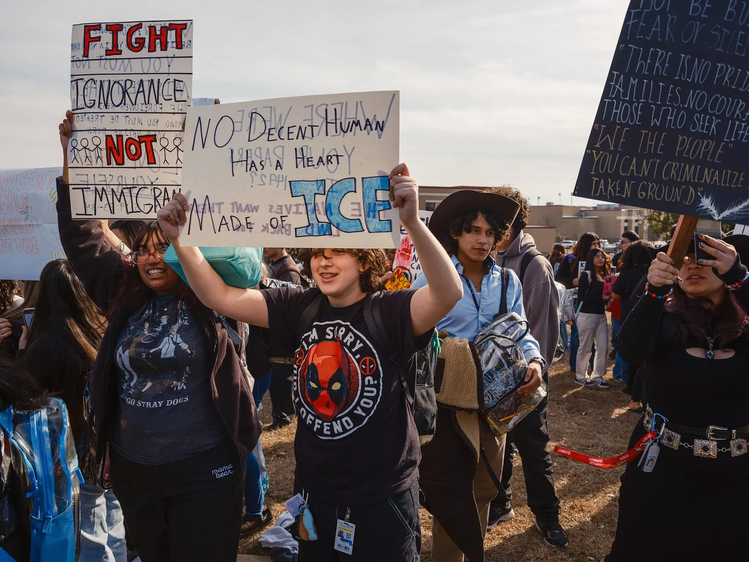 Waco-area teen protesters face crackdown on anti-ICE walkouts at school