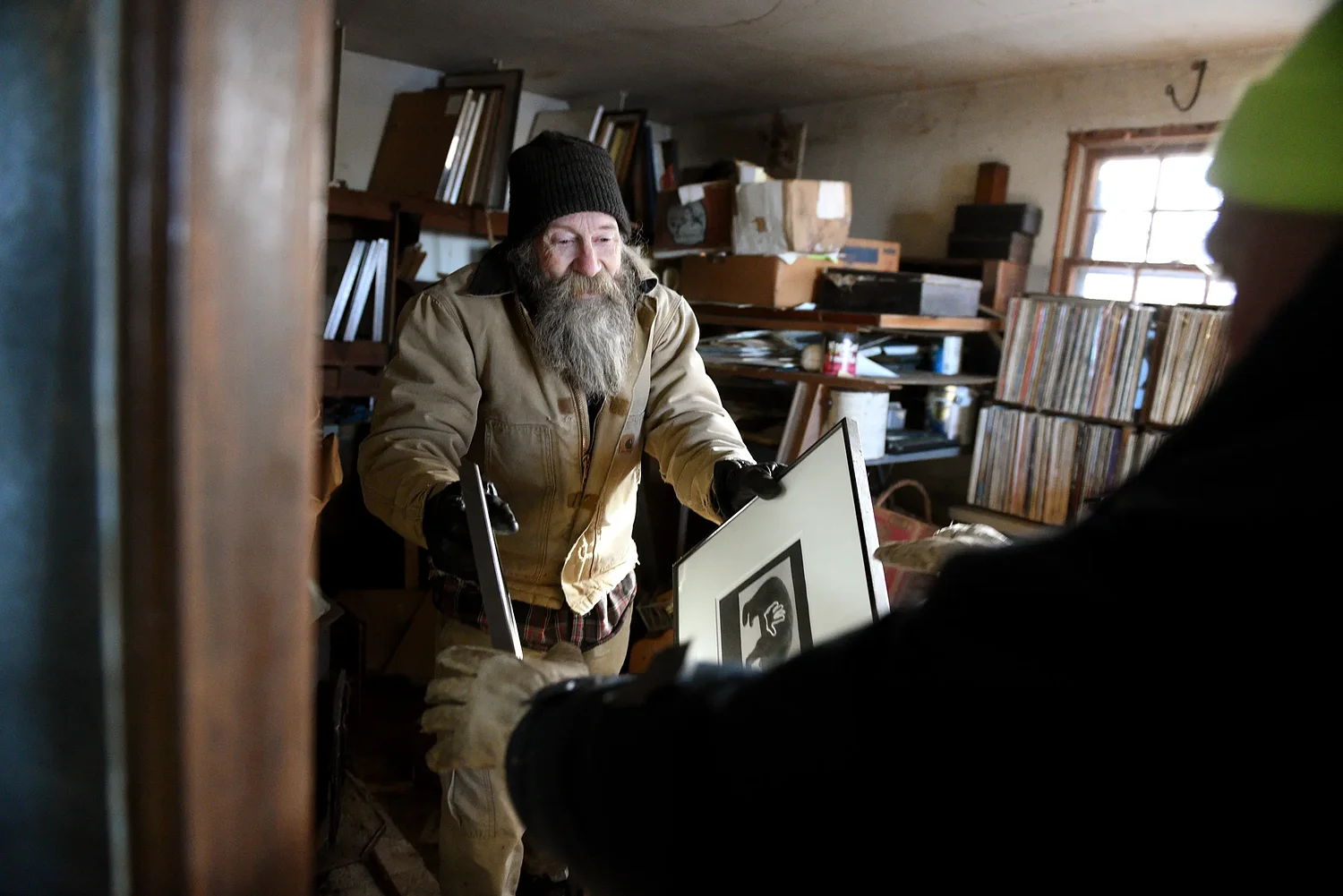 Upper Valley artist escapes fire, unsure of future as home suffers damage