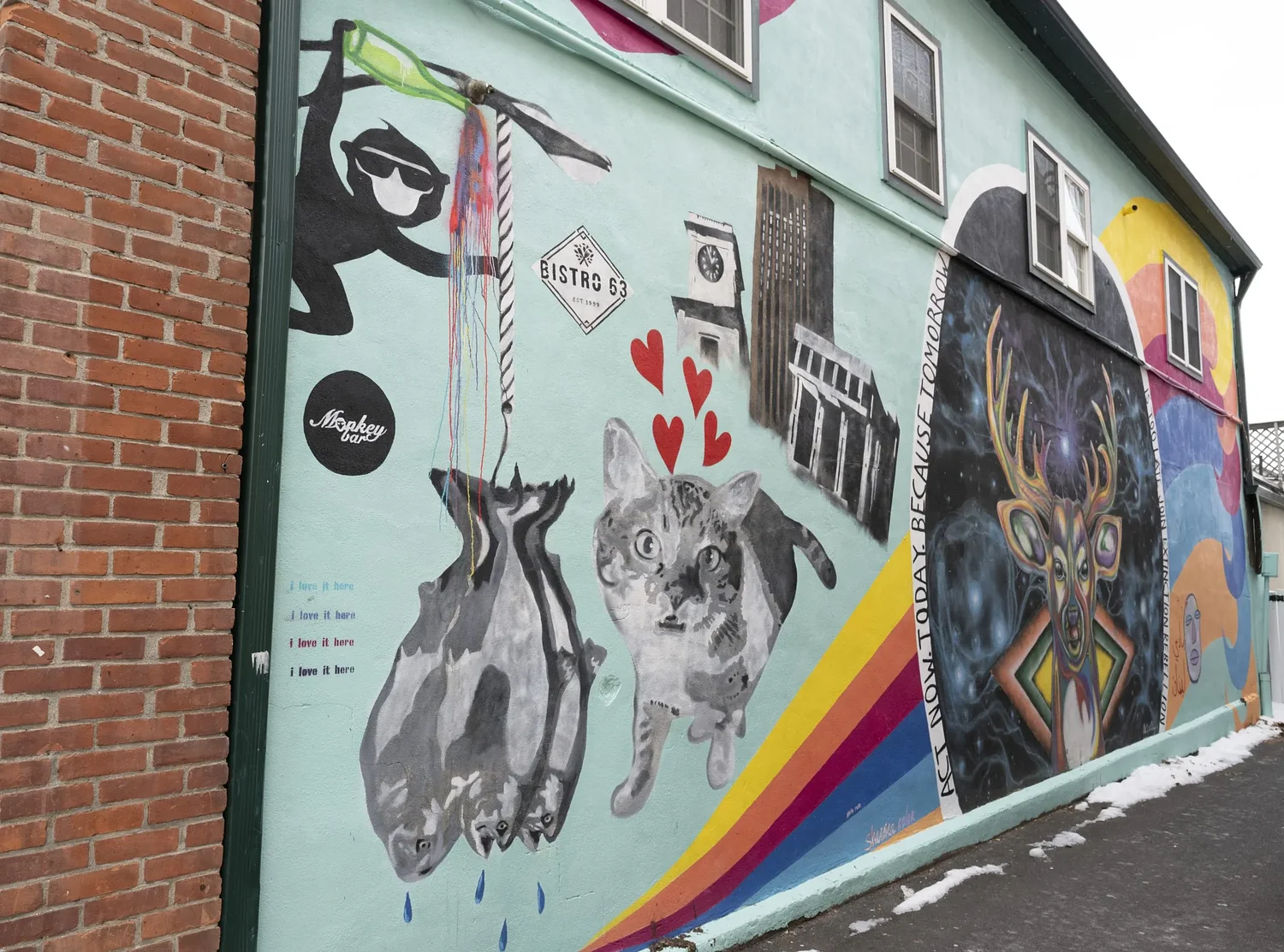 Embracing the edge: How Amherst is turning property tagging into public art