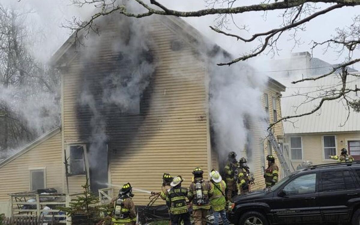 Maine home built in 1787 burned in a fire